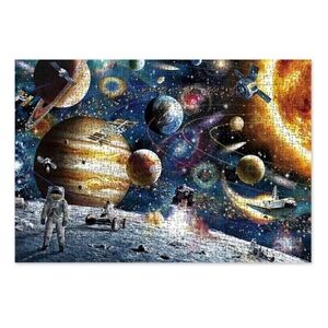 Space Traveler Astronaut Galaxy 1000 PC Jigsaw Puzzle